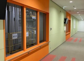 3階見学コーナー（減温塔）